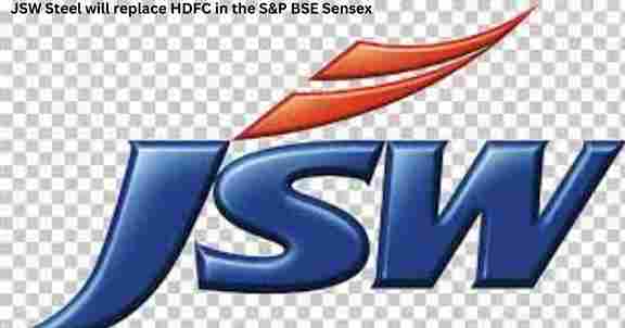 JSW Steel will replace HDFC in the S&P BSE Sensex