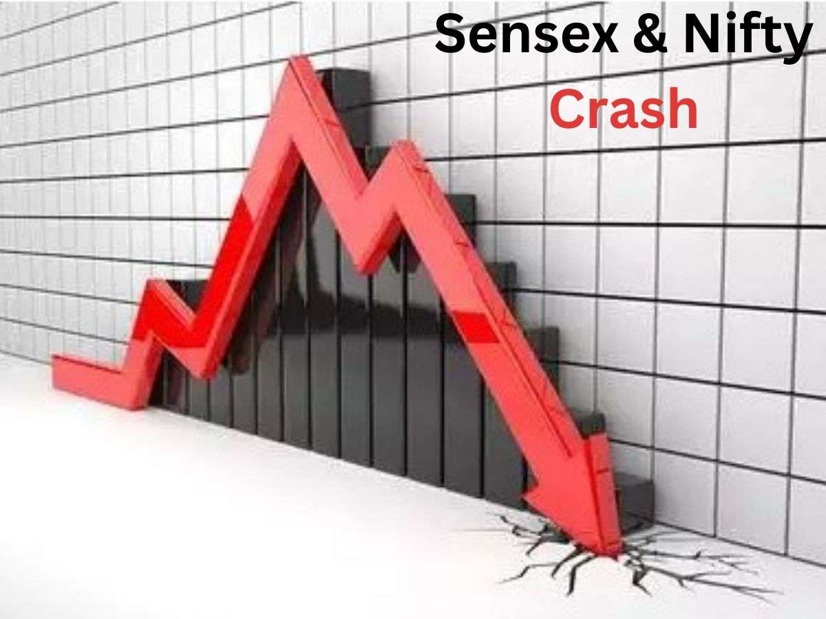 Sensex and Nifty crash