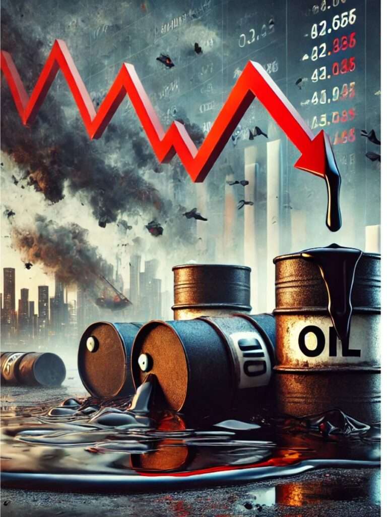 Oil prices falls