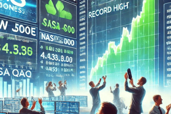 US stock indices at record high