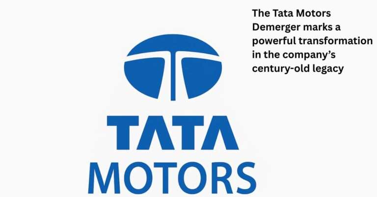 Tata Motors Demerger Finalized: Powerful Split Creates Tata Motors Ltd and Tata Motors Passenger Vehicles Ltd